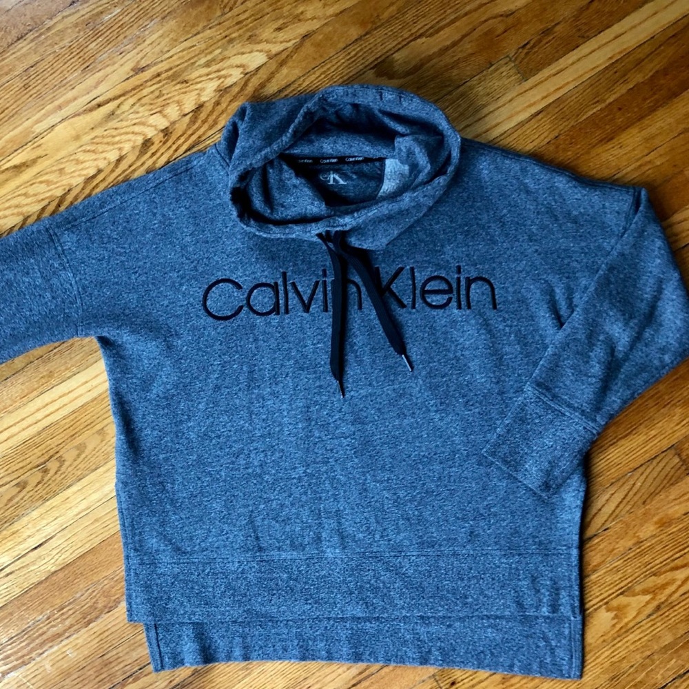 CK Funnel Neck Logo Sweatshirt